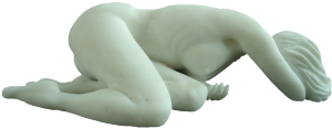 Marble sculptureHand carved in marble from resin model