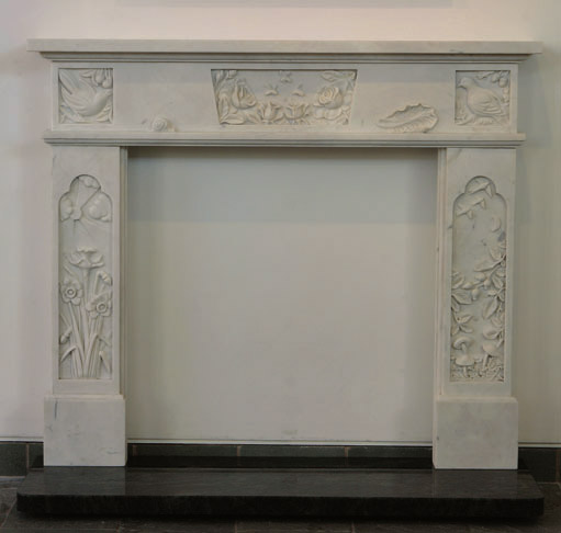 Four seasons Fireplace - designed by Piers Williams